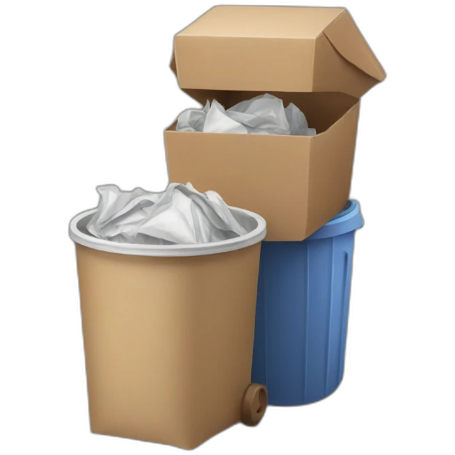 take out the trash emoji