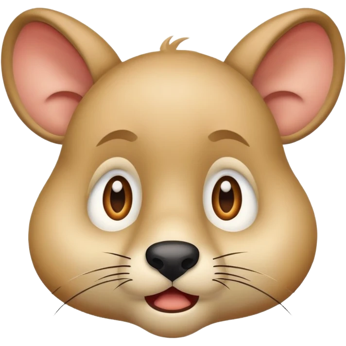 Confused stupid animal emoji