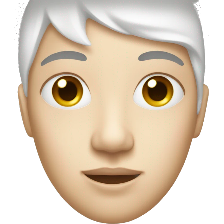 white lotion on face emoji