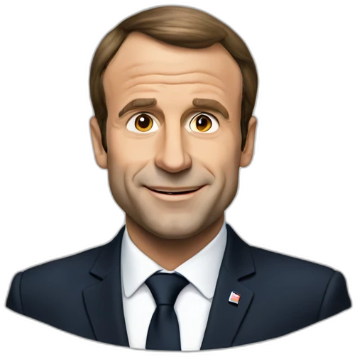 Macron président emoji