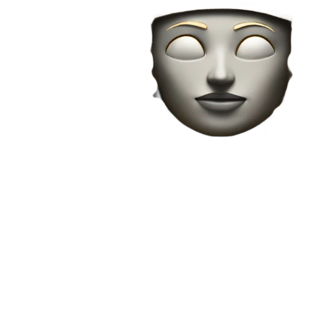 sarcophagus gold white black , full body  emoji