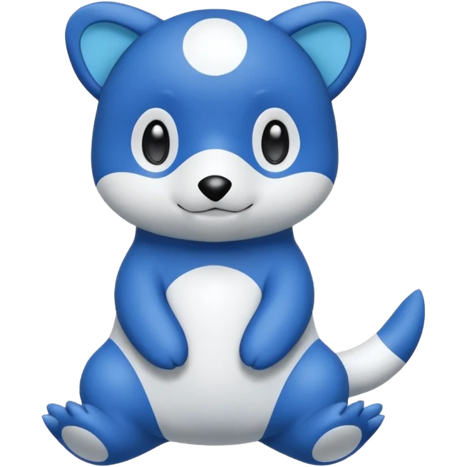 Popplio-Oshawott-Fakémon-hybrid (full body) emoji
