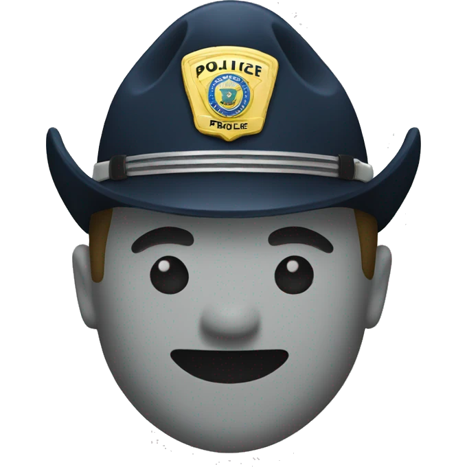 police badge emoji