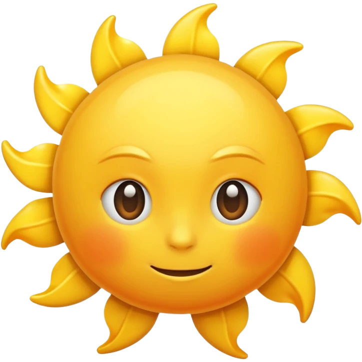 the SUN emoji
