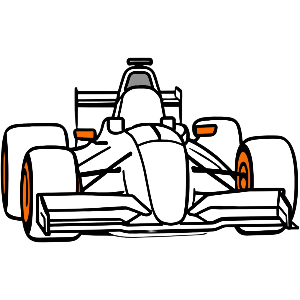F1 racing car emoji