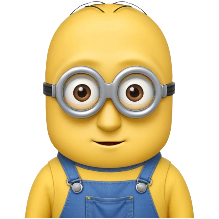 Minion without hand emoji