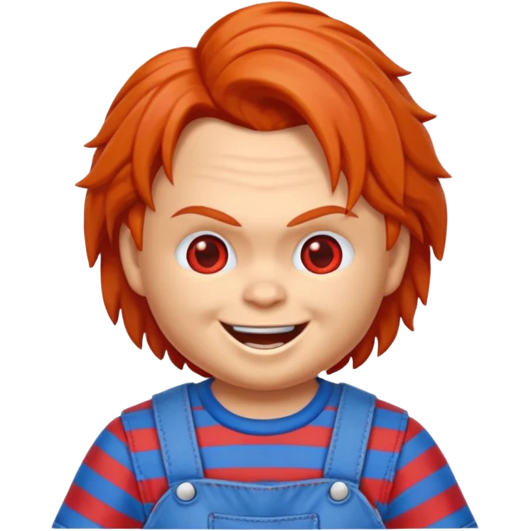 Un emojin de chuky emoji