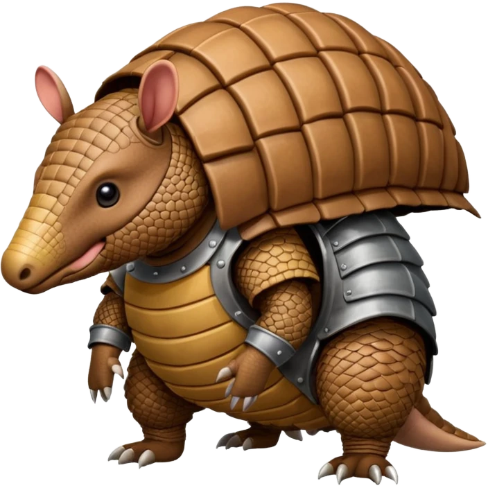 Giant armadillo emoji