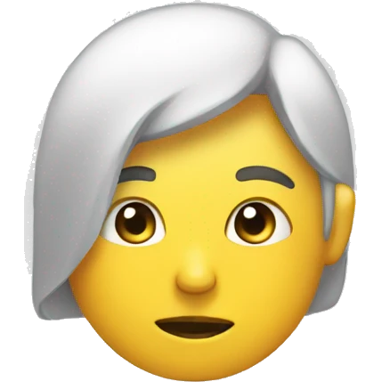 Being silent emoji