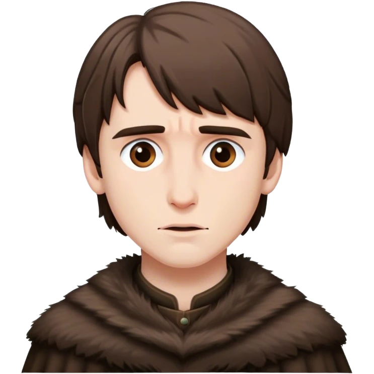 Bran Stark from game of thrones emoji