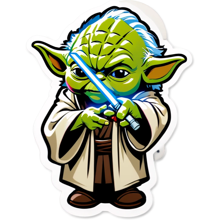 Yoda masters two puppets  emoji