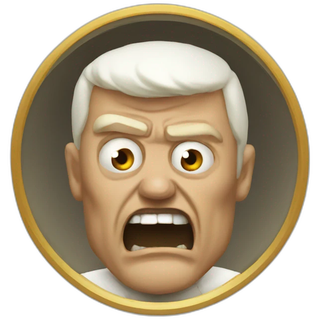 Pope angry doomguy emoji