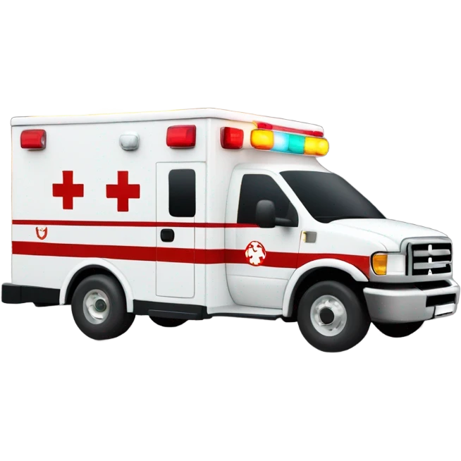 Speeding ambulance  emoji