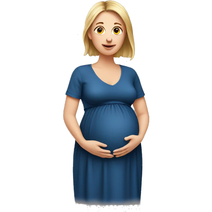 European pregnant woman emoji