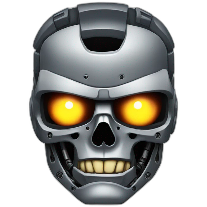 Terminator head emoji