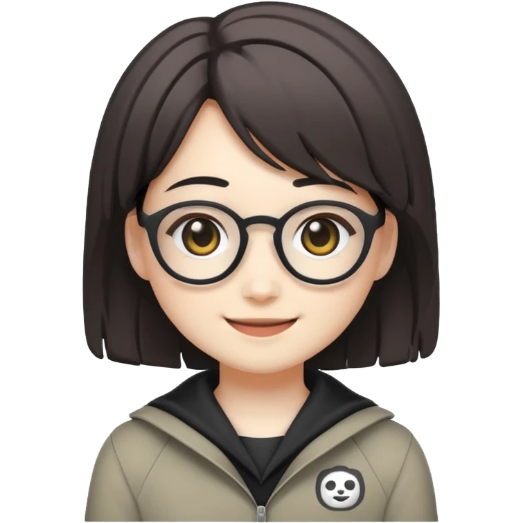 small cute dokkaebi smiling, Slack emoji style emoji