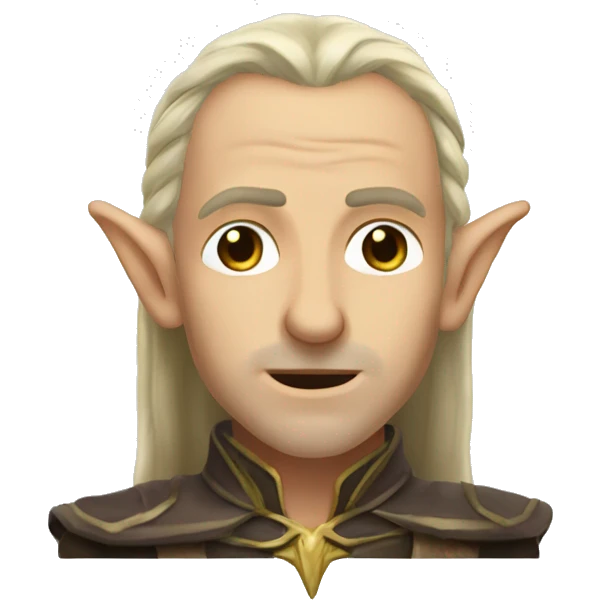 elrond elf dead emoji