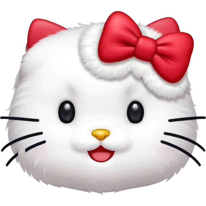 Happy hello kitty  emoji