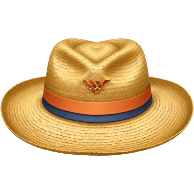 Chapeau de paille emoji