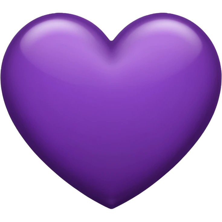 dark purple heart emoji emoji