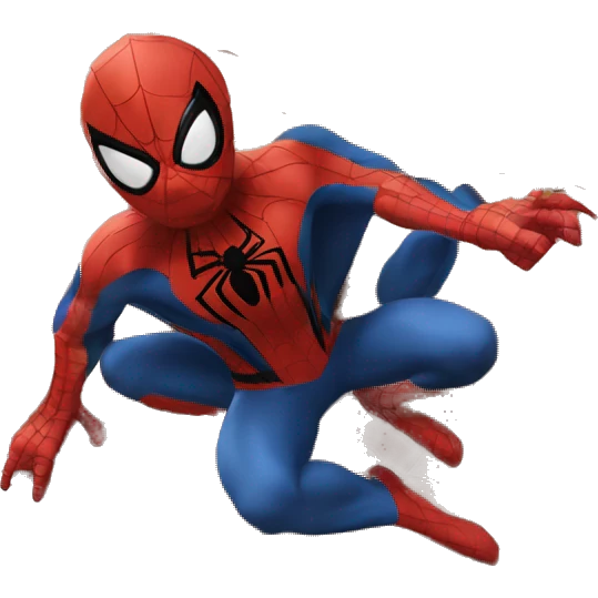 Spider-Man selling a roof emoji