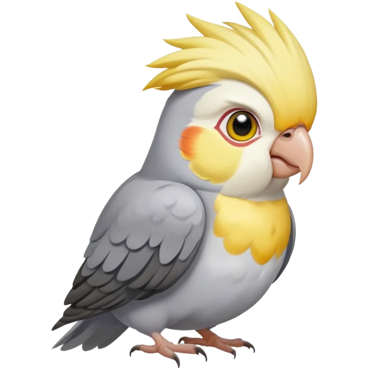 cockatiel bird emoji