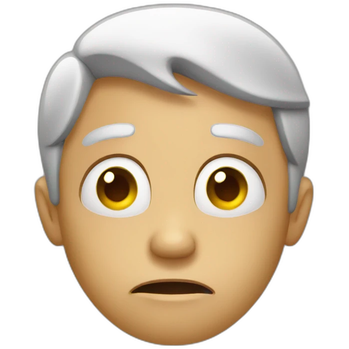 stressed emoji