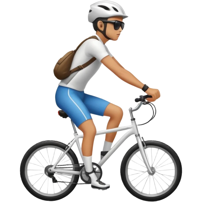 person riding a bike emoji