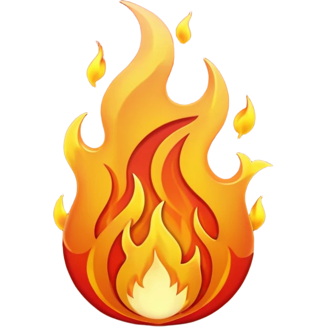 ❤️‍🔥🖤🔥 emoji