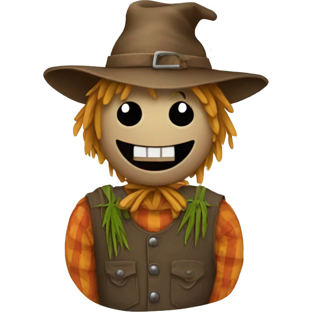scarecrow emoji