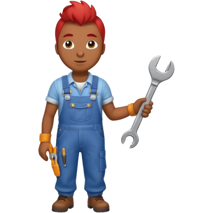 rooster mechanic emoji
