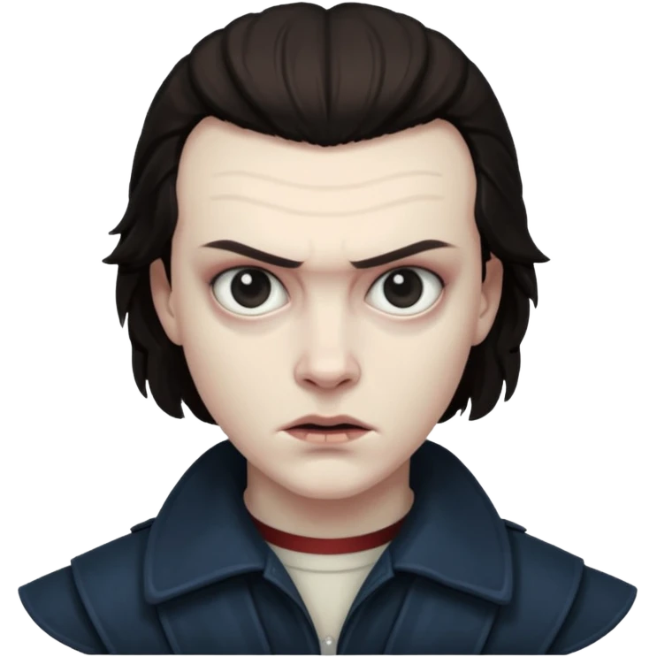 Stranger Things evil emoji