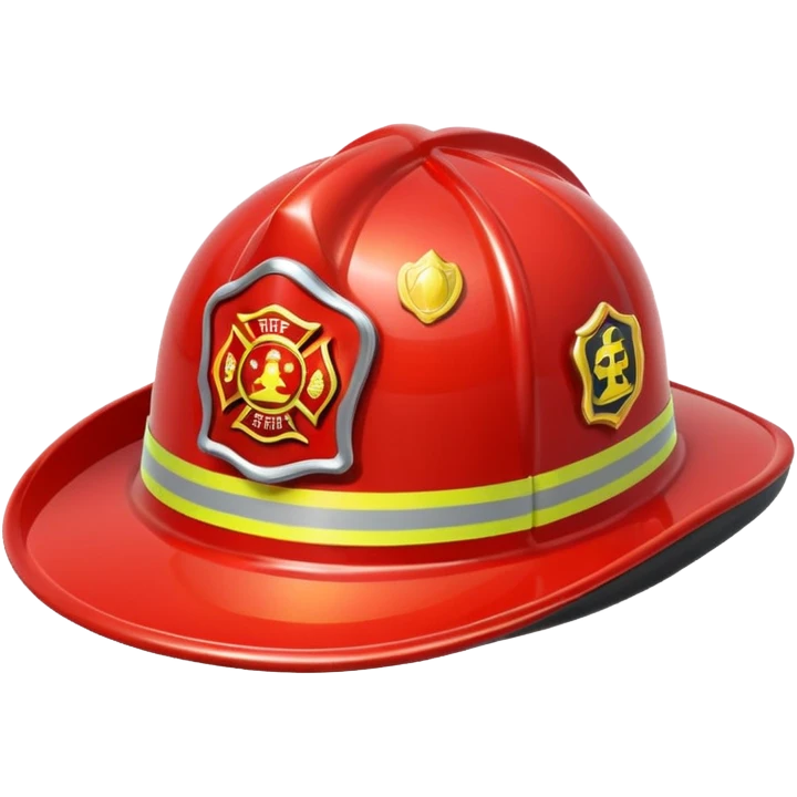 firefighter's hat emoji
