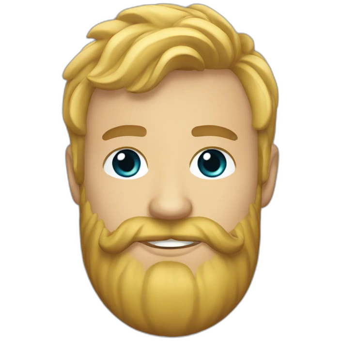 Jake Paul, beard and facial hair emoji