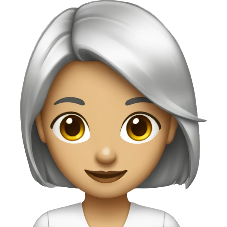 Diseñadora grafica morocha emoji
