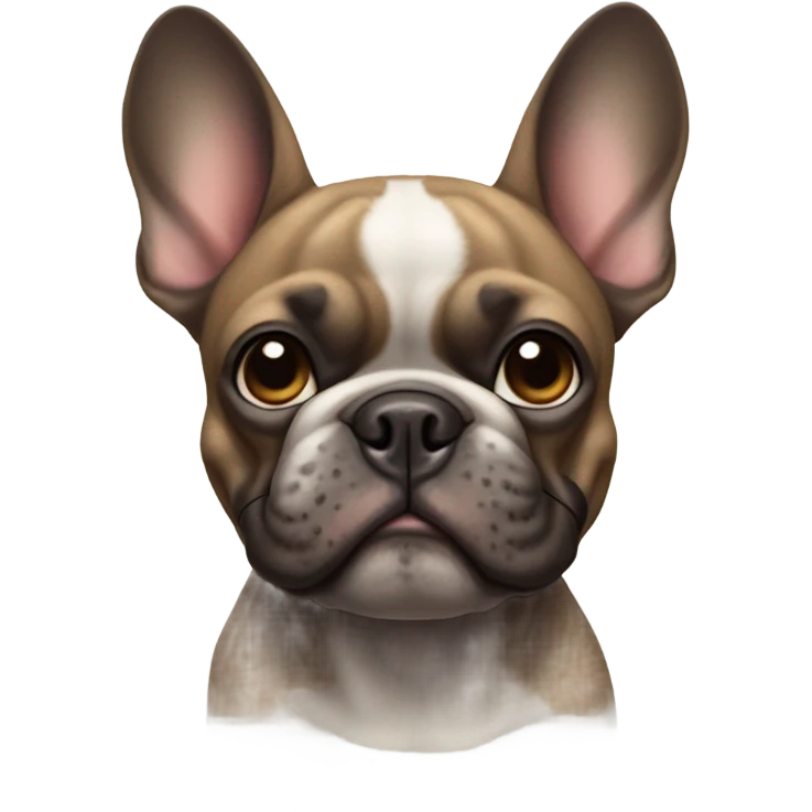 French bulldog emoji