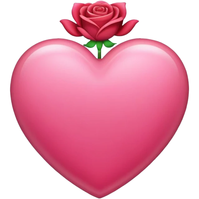 Corazón curativo rosa emoji