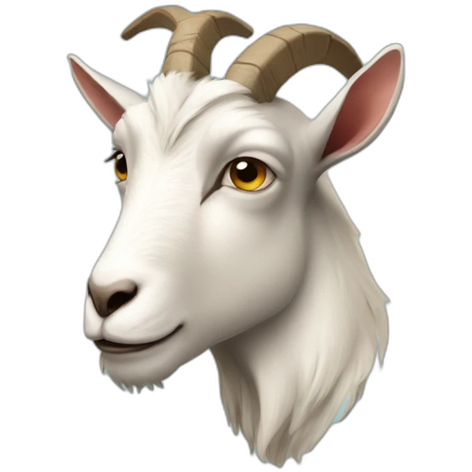 goat-sideview emoji