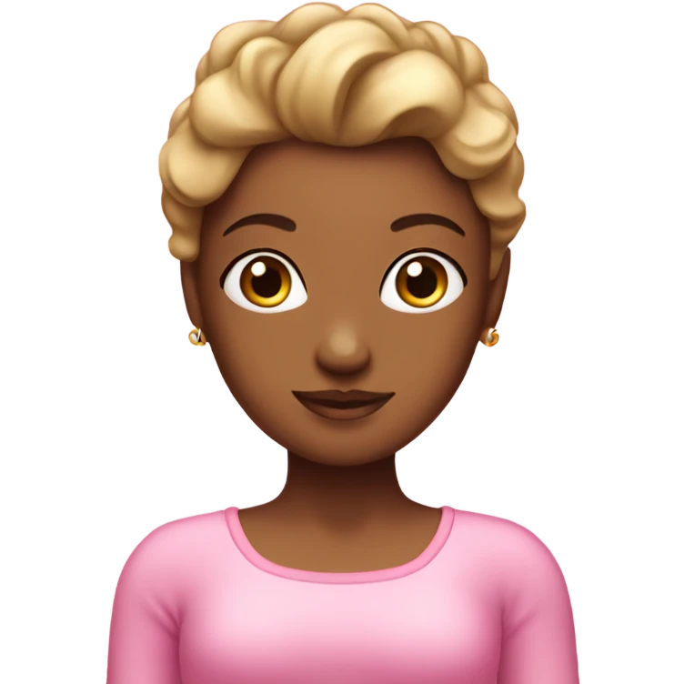 Pink Pilates princess  emoji