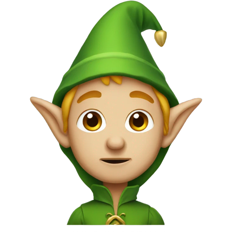 Elf that lost its magic emoji