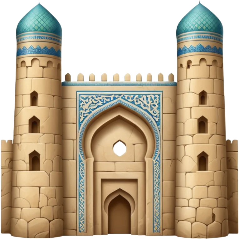 samarkand city walls, no frame emoji
