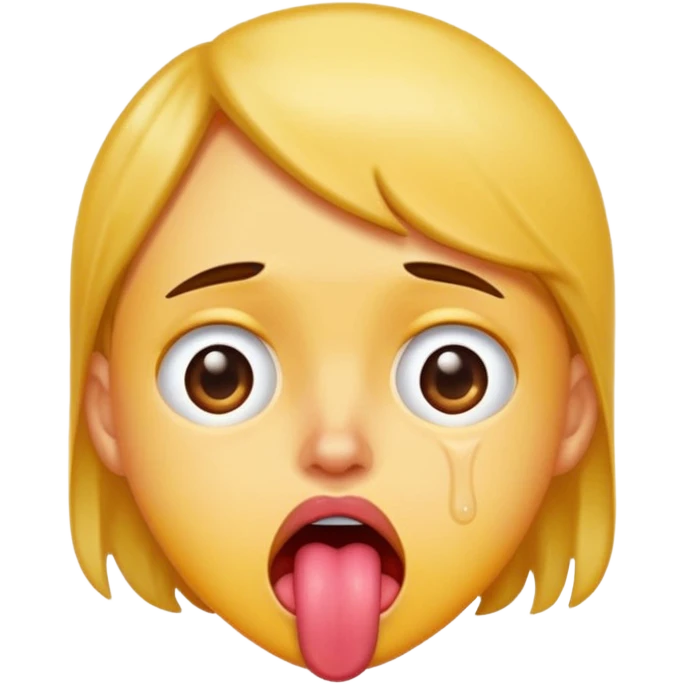 ترکیب این دو ایموجی چه ایموجی تبدیل میشه😛😥 emoji