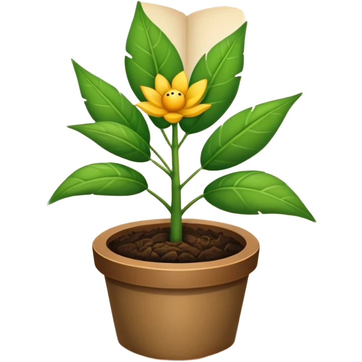 observation log with records about plant. Transparent background emoji