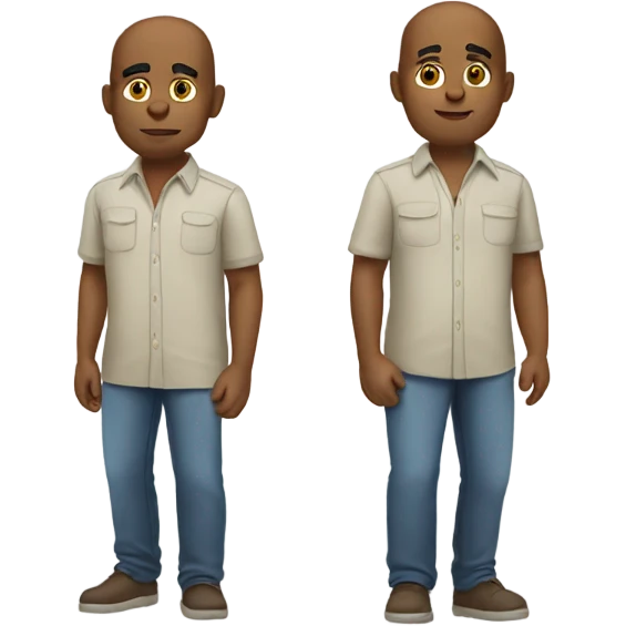 Abin wearing a shirt  emoji