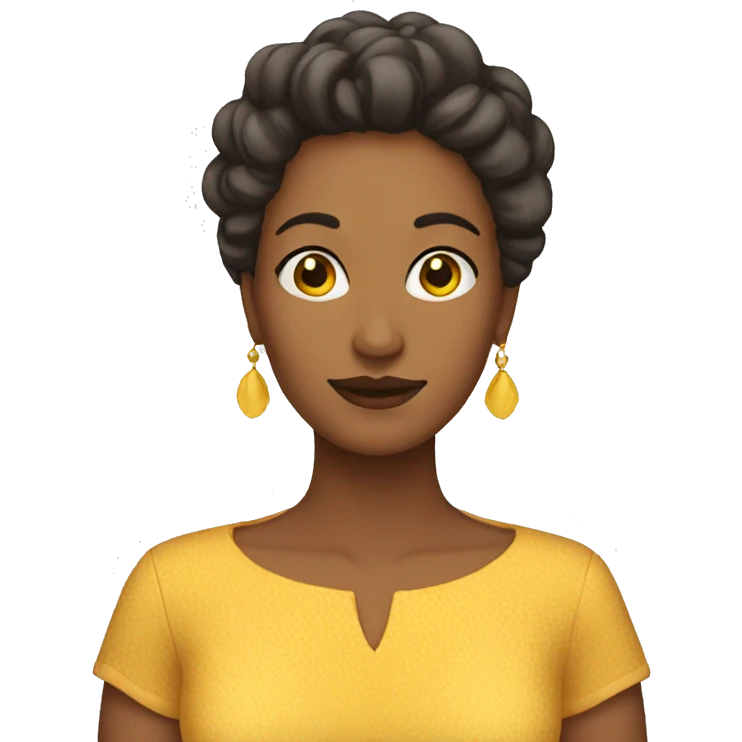 mujer sol emoji