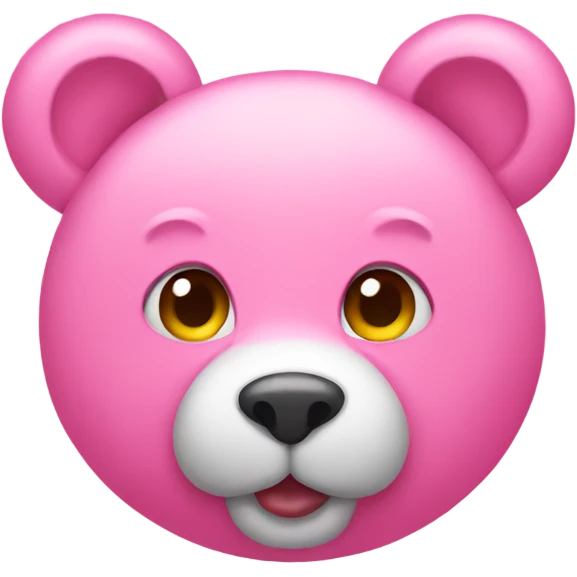 pink teddy  emoji