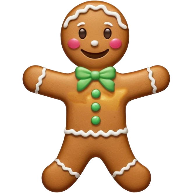 Omino di pan di zenzero  emoji