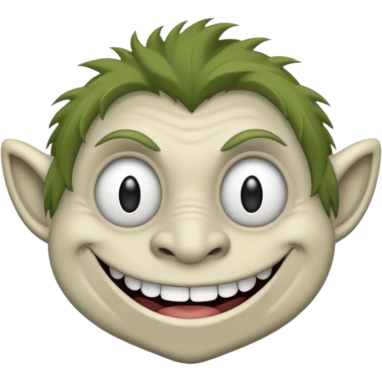 Troll face emoji