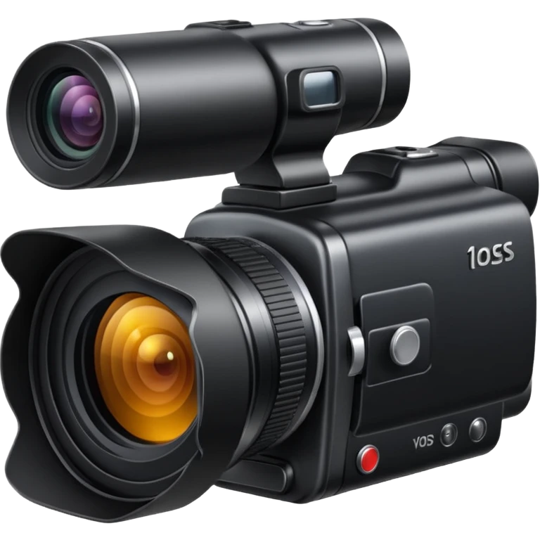 Video camera with lens covered.

 emoji