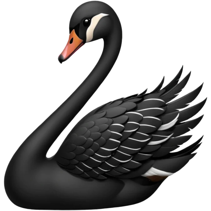 Black swan emoji emoji